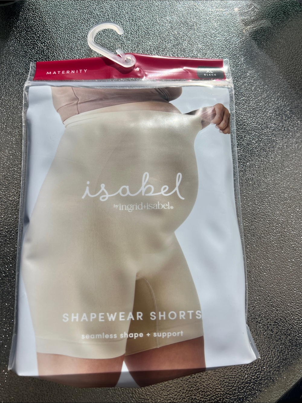 NEW Maternity Shapewear Shorts — black